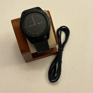 Garmin Black Smartwatch with Black Band